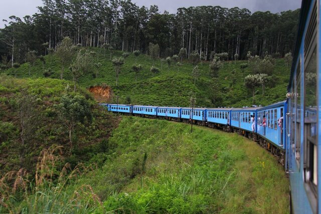 Mit dem Zug durch Sri Lanka